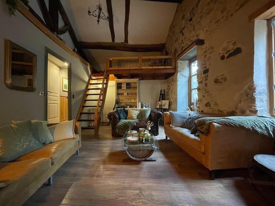 Maison Vigneron - Maison Et Studio Saint-Didier-sur-Beaujeu Dış mekan fotoğraf