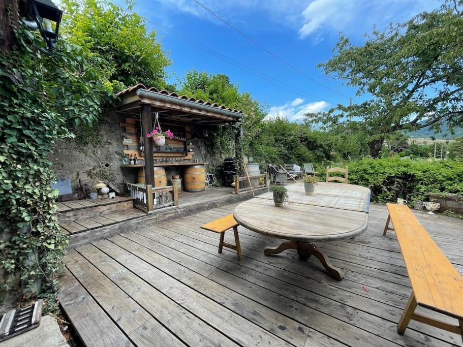 Maison Vigneron - Maison Et Studio Saint-Didier-sur-Beaujeu Dış mekan fotoğraf